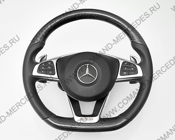 Руль AMG 6.3 Mercedes GLC с карбоном